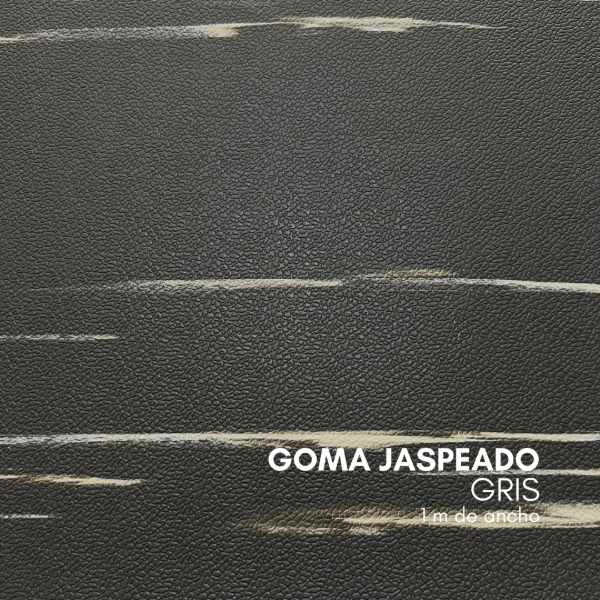 Producto - PISO GOMA JASPEADO GRIS X 1 M