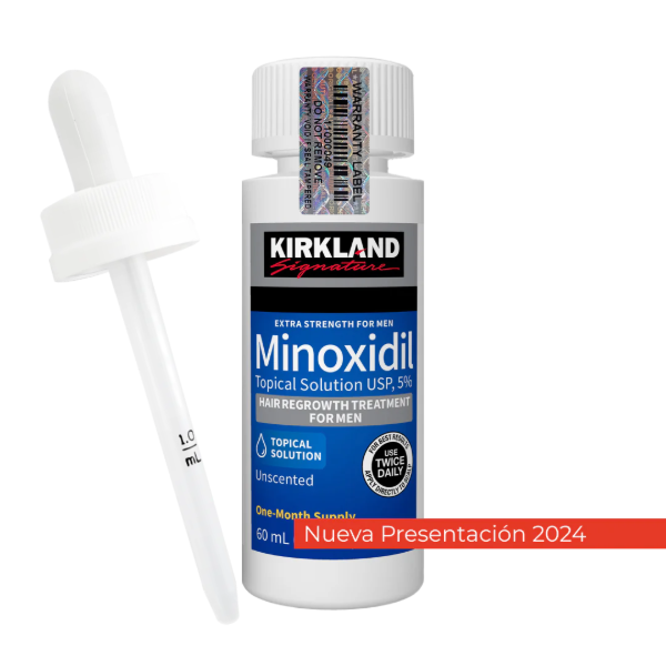 Producto - 1 Unidad de Minoxidil Kirkland con Gotero