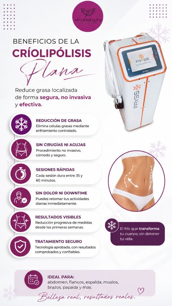 Producto - Criolipolisis plana + Mío Up