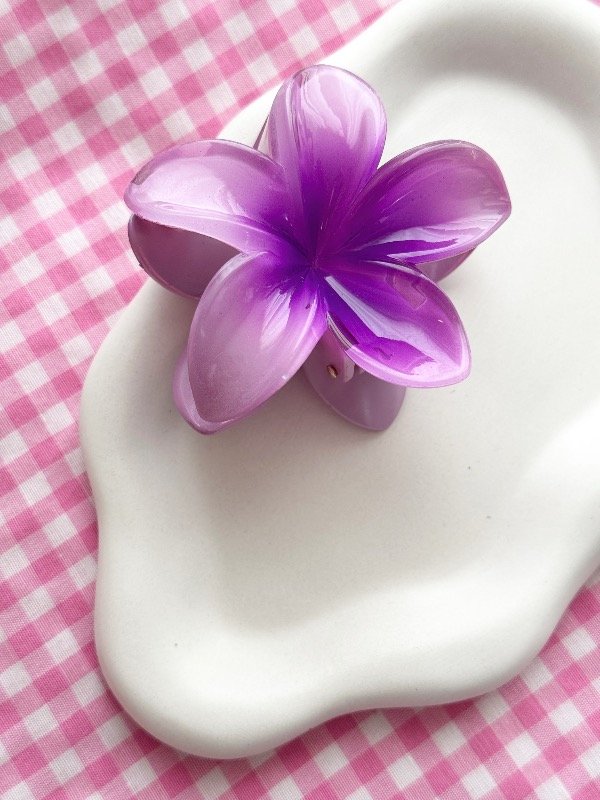 Producto - Broche Primaveral Hawaii Lila