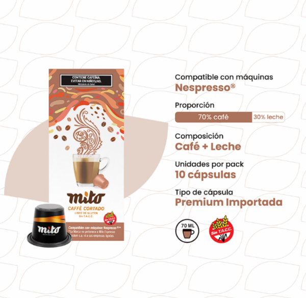 Producto - Cortado para Nespresso