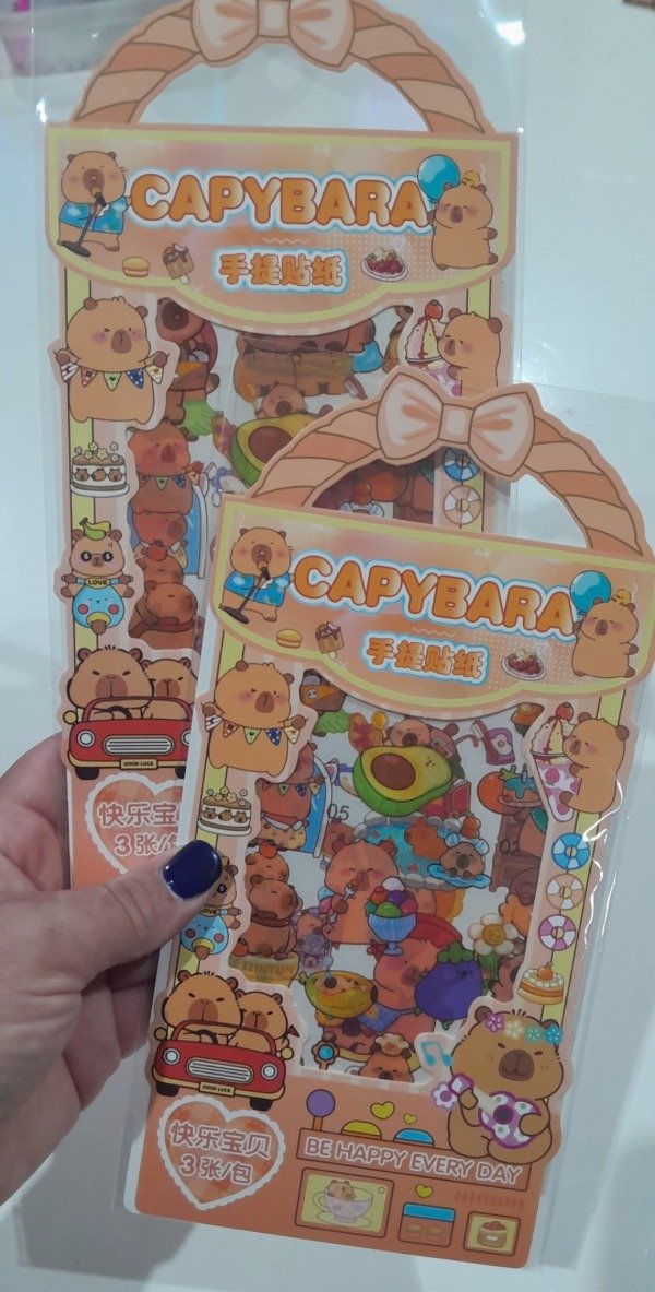 Producto - Stickers Capy bara