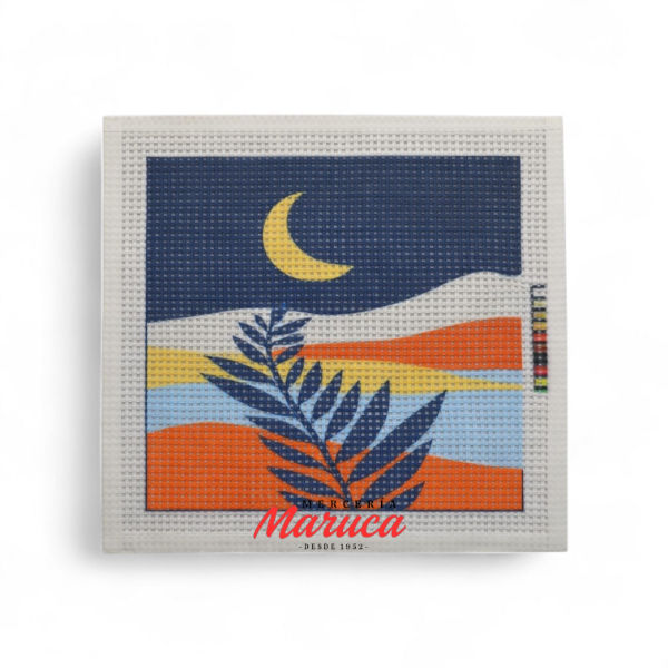 Producto - Tapiz con lanas incluidas 25 x 25. Art TÑO 1440.