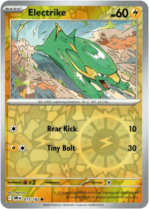 Producto - Electrike - 075/182 - Destined Rivals - Reverse Holo