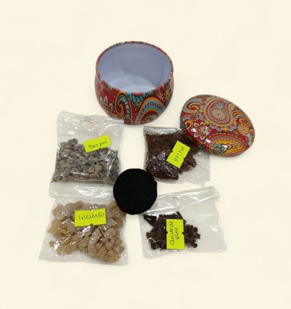 Producto - Kit limpieza energética (lata mándala)