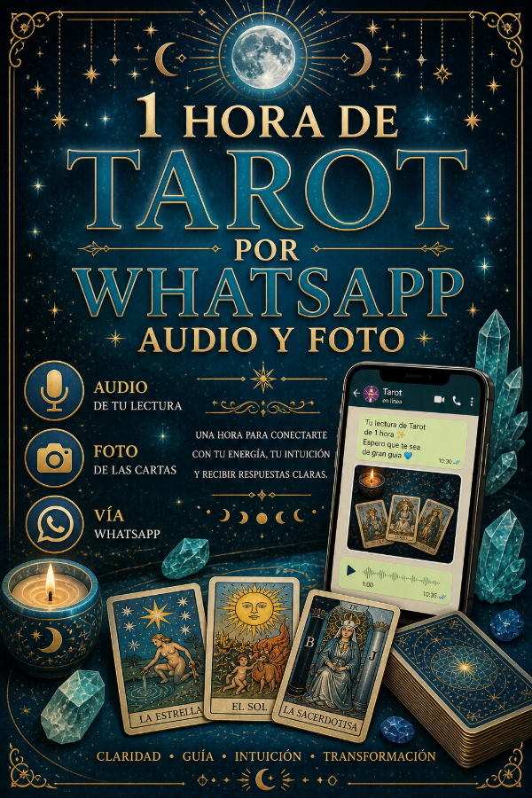 Producto - Tirada de tarot de 1 hora