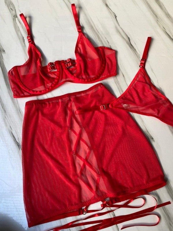 Producto - Set MARTINA Rojo