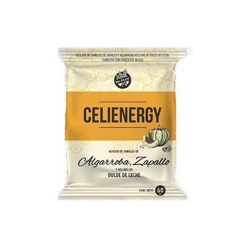 Producto - Alfajor Celienergy Zapallo y Algarroba