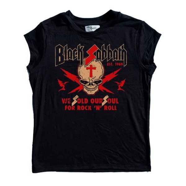 Producto - BABY TEE BLACK SABBATH