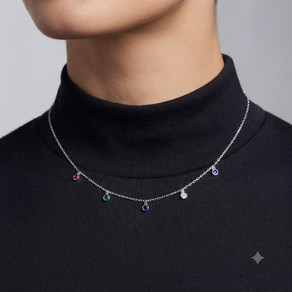 Producto - Collar cristales multicolores - 1