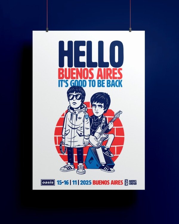 Producto - Print Oasis "Hello Gallagher"