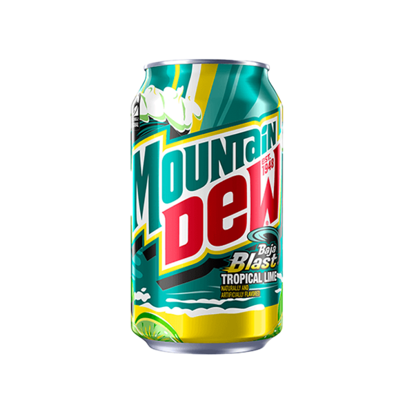 Producto - Mountain Dew Tropical Lime 355ml