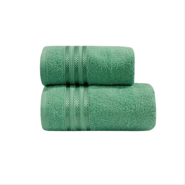 Producto - Toallón Fantasía Patter 100 algodón verde esmeralda