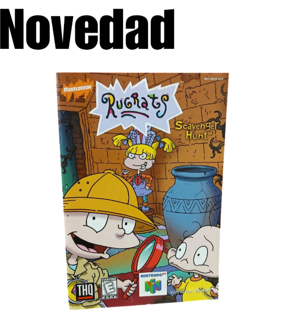 Producto - Manual de Rugrats Nintendo 64