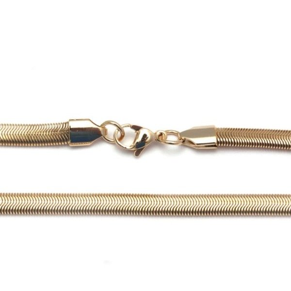 Producto - Cadena Clapton Dorada 45cm