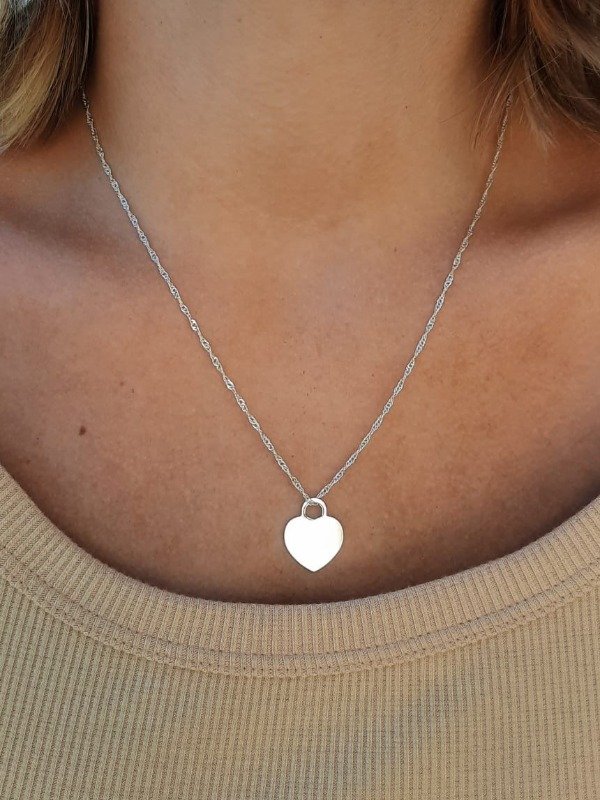Producto - Conjunto chapita corazón
