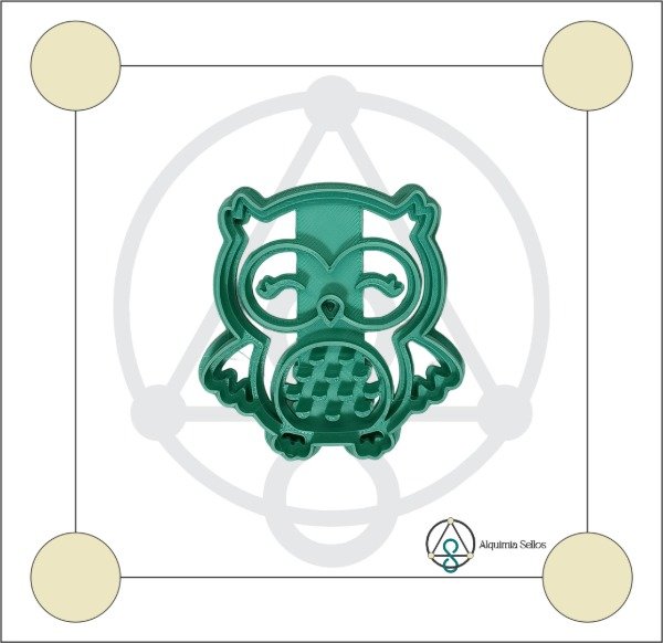 Producto - Cortantes - Animalitos - Buho 06