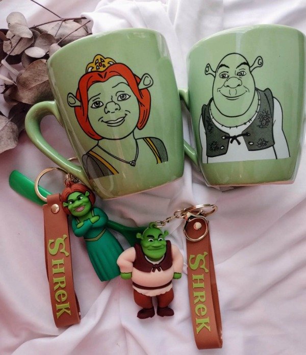Producto - TAZAS PAREJA SHREK