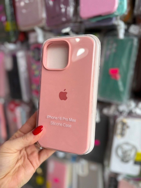 Producto - Silicone case Iphone 16 PRO MAX salmon2