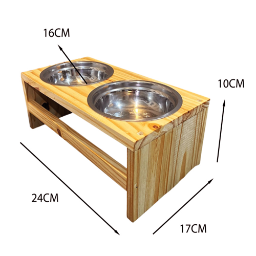 Producto - Comedero en altura doble small