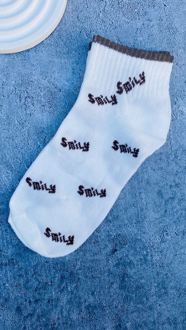 Producto - MEDIAS SOQUETES SMILE