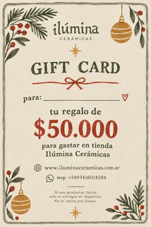 Producto - Gift card pagá 40mil y regalá 50mil! - 1