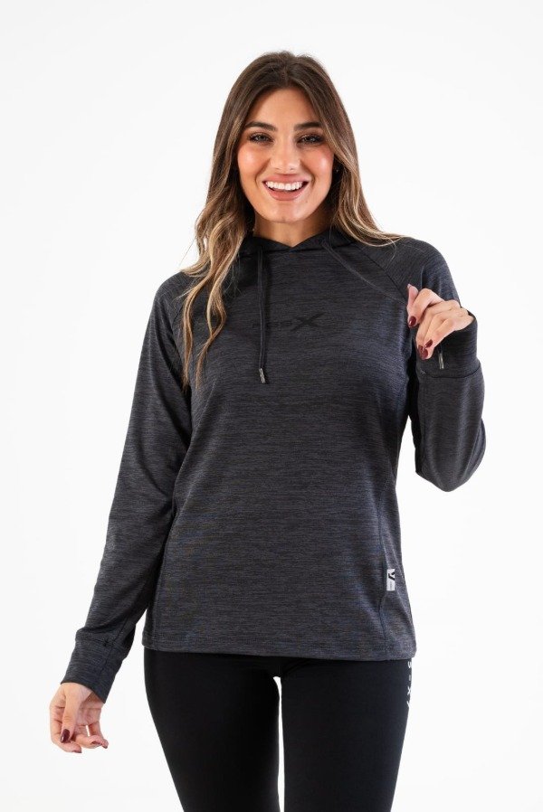 Producto - Remera termica gris topo