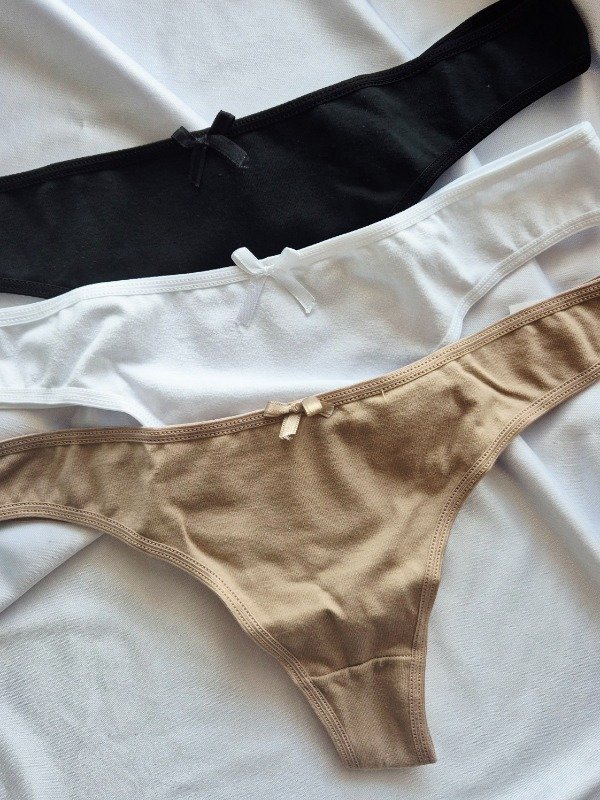 Producto - Pack x 3 colaless algodón y lycra
