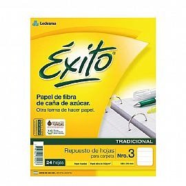 Producto - REPUESTO DE HOJAS X96 EXITO