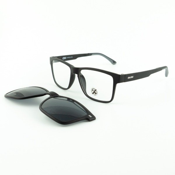 Producto - Glox Clip-On NU 2350 Rectangular Negro - 0