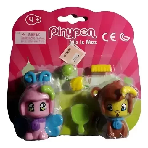 Producto - Pinypon Mascotas Mix Y Max Mono y Mariposa