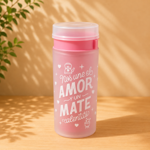 Producto - Despolvillador Mate Calentito Rosa 250gr 250gr