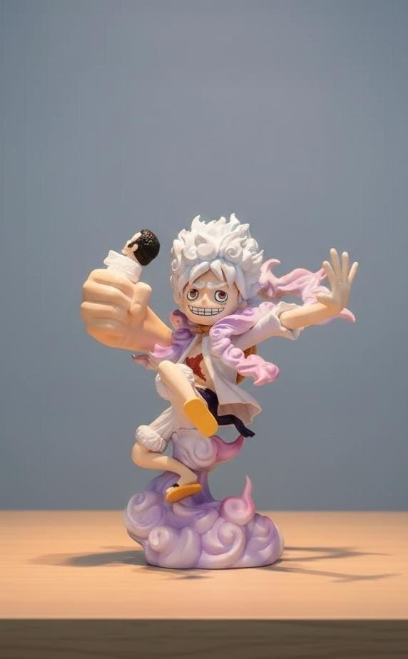 Producto - Diorama Luffy Gear 5 vs Kizaru - One Piece (15cm)