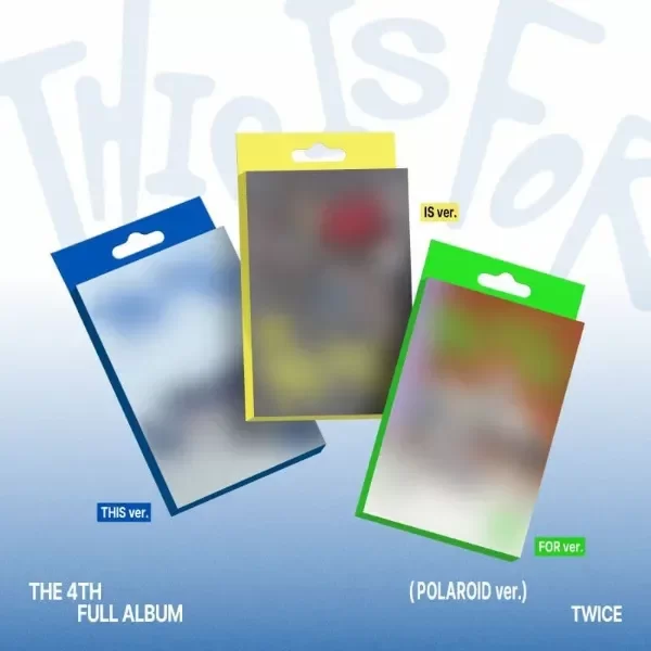Producto - TWICE- ALBUM THIS IS FOR (POLAROID SET VER)