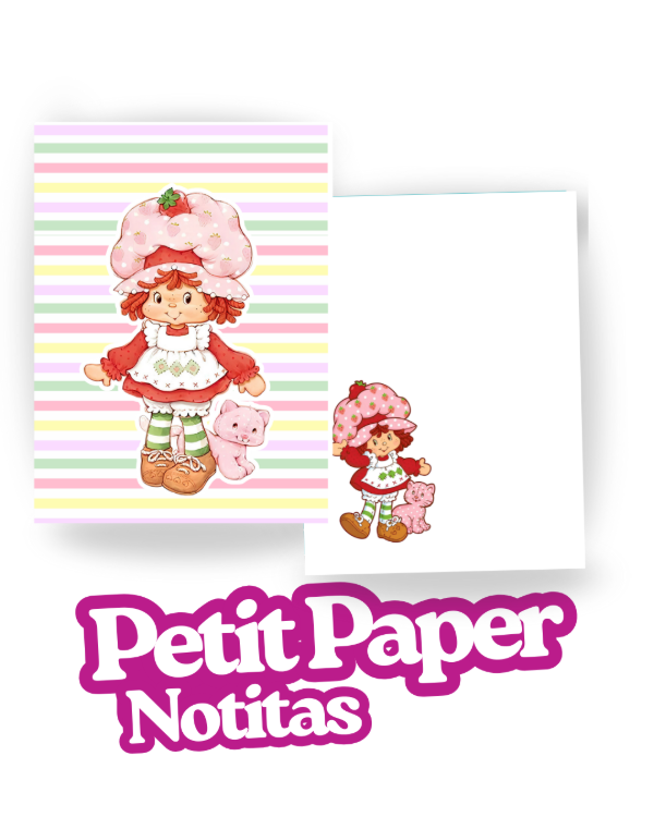 Producto - Bloc Frutillita ( 2 modelos)