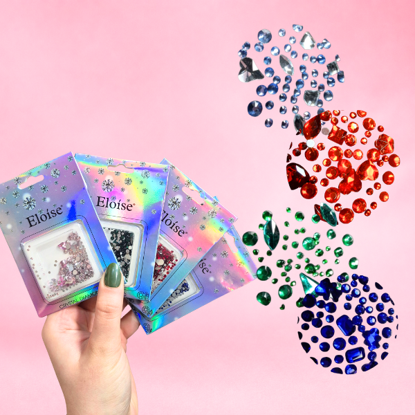 Producto - BLISTER DE STRASS Y JEMAS DE COLORES ELOISE