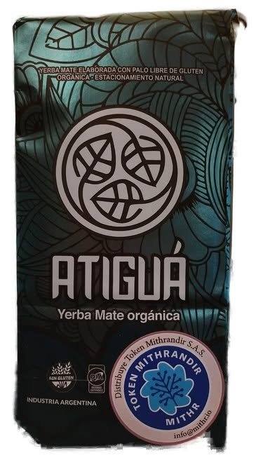 Producto - Yerba Mate Orgánica ATIGUA x 500 gramos