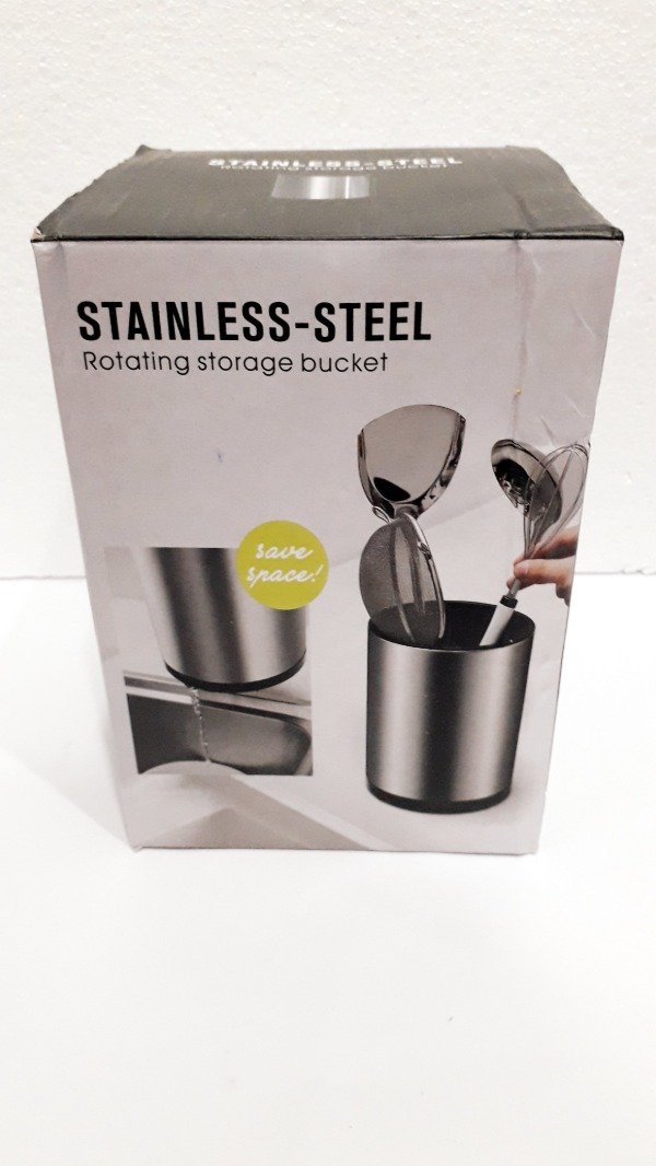 Producto - ORGANIZADOR Y ESCURRIDOR GIRATORIO PARA UTENSILLOS