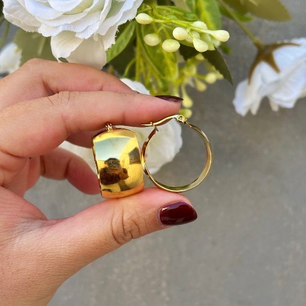 Producto - Aros Izzie - Dorado - 0
