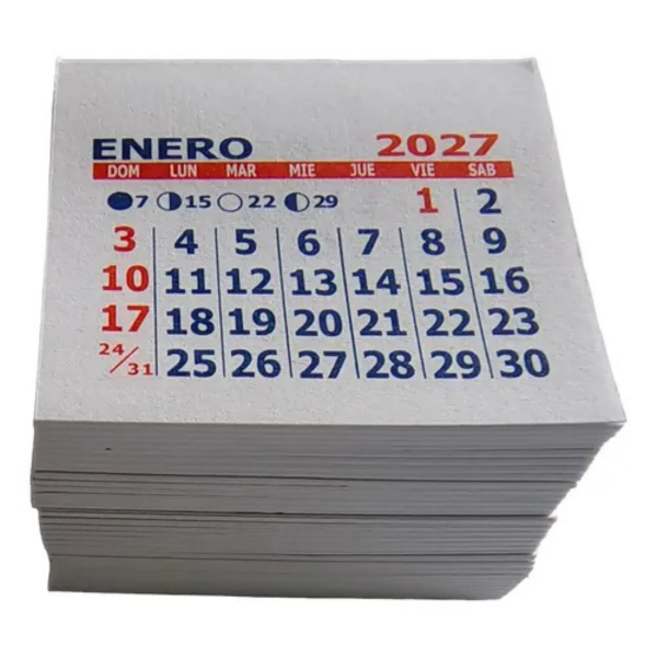 Producto - Almanaque 2027 mignon