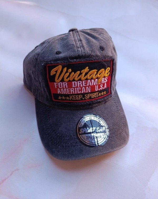 Producto - GORRO VINTAGE BORDADO 2