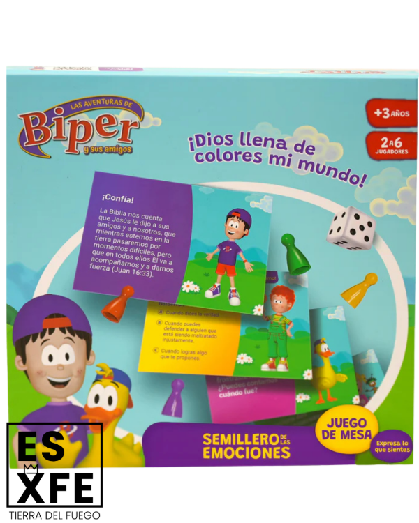Producto - Juego de Mesa Infantil -Semillero de las Emociones - Biper