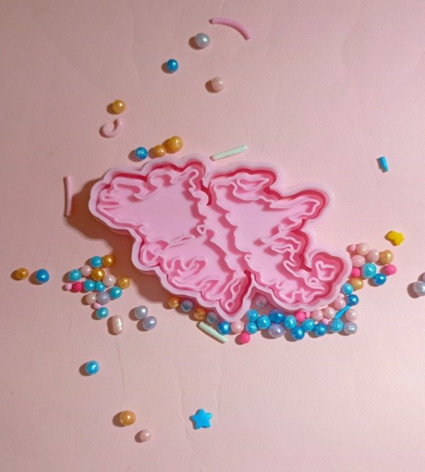 Producto - Cortante 3D con sello malvinas argentinas de 8 cm