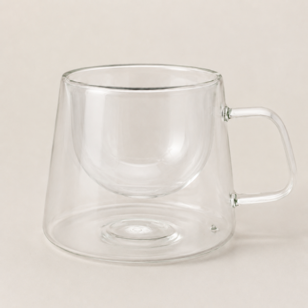 Producto - Taza doble vidrio 250 ml honguito - 2