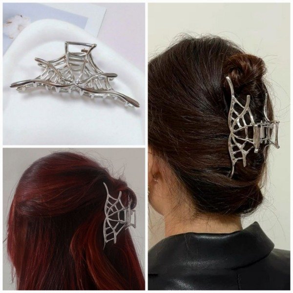 Producto - Broche de metal telaraña