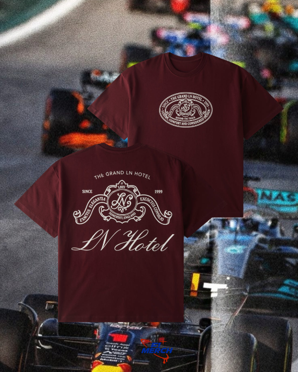 Producto - Remera bordo Lando Norris hotel