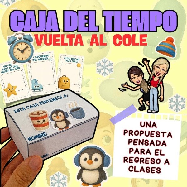 Producto - LA CAJA DEL TIEMPO. VUELTA AL COLE