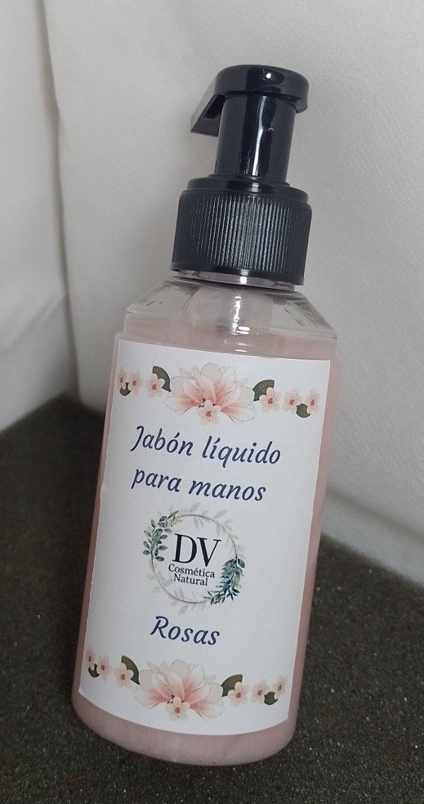 Producto - JABÓN LÍQUIDO PARA MANOS DE ROSAS