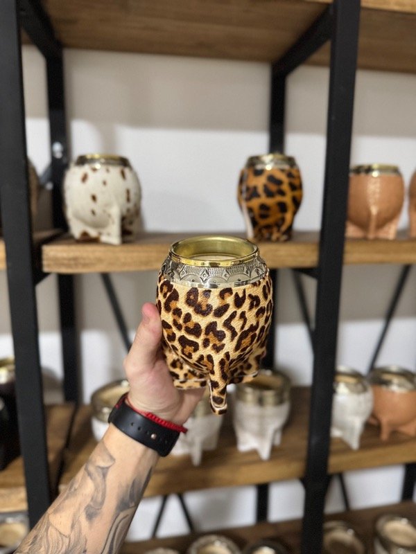 Producto - TORPEDO ANIMAL PRINT ALPACA Y BRONCE