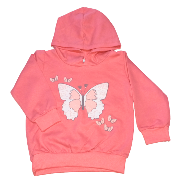 Producto - Buzo mariposa salmón